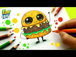 How to draw spiderman civil war manga version. Como Dibujar Una Hamburguesa Estilo Cute