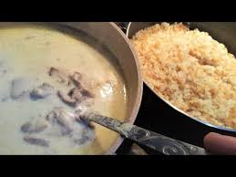 أرمان بلبن بالفروج شاكرية و جنبها رز بشعيرية أكلت سهلة و طيبة كتير youtube food desserts oatmeal
