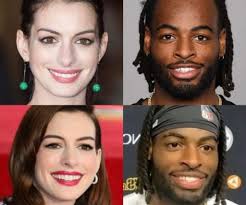 Najee Harris looks like Anne Hathaway with a male filter