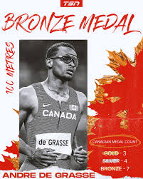 Canada's andre de grasse does not dwell on the injuries that derailed the better part of two seasons but rather remains laser focused on the tokyo olympics where a golden opportunity awaits him. Etaztop05clmzm