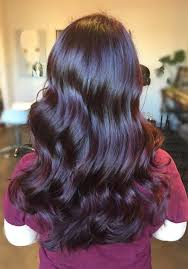 Deep and dark purple hair. Deep Purple Red Hair Dye