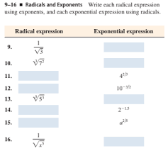 This is my radical expression if you're asking how to parse those strings of yours and evaluate, that's a different thing altogether. Answered 9 16 Radicals And Exponents Write Bartleby