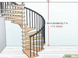 Any text book reference for this calculation. How To Build Spiral Stairs 15 Steps With Pictures Wikihow