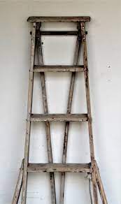 From vintage ladders that have been retired from traditional service to those that are created solely for decoration, ladders make a great decor item. Antique American Folding A Frame Orchard Ladder At 1stdibs