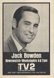 1971 WMAR BALTIMORE TV GUIDE AD~JACK BOWDEN NEWS REPORTER Full Page 5 x 7  Promo