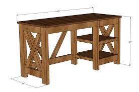 I love partnering with other talented builders and these. Farmhouse Desk Plans Handmade Haven