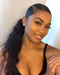 These Easy Natural Hairstyles Are Gorgeous Easynaturalhairstyles Black Ponytail Hairstyles Natural Hair Styles Ponytail Hairstyles