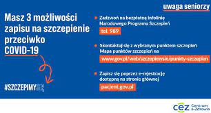 Posłuchajcie, jak próbowałam zapisać się na szczepienie. Rusza Rejestracja Na Szczepienia Przeciw Covid 19 Dla Osob Powyzej 80 Roku Zycia Sprawdz Jak Sie Zapisac Zambrow Zambrow Org
