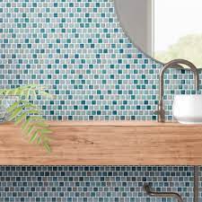 A wide range of bathroom tiles, less than half the price on the high street. Msi Caribbean Jade 1 X 1 Glass Mosaic Tile In Green Reviews Wayfair