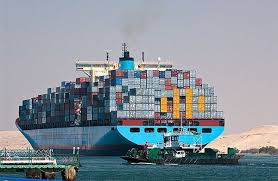 The suez canal, one of the most important shipping lanes in the world, is reportedly blocked because someone accidentally got stuck with their giant container ship. Container Ship Adrian On The Suez Canal Photo World Shipping Council Frachtschiff Schiff Schifffahrt