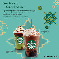 Secret lab (singapore & malaysia). Starbucks Frappuccino Buy 1 Free 1 Ramadan Treat Wednesday Friday 5pm 8pm 8 June 1 July 2016