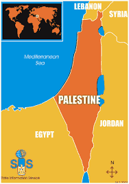 Considering israel's close involvement, this map represents a palestine 'israel can live with'. Palestinian Maps Omitting Israel