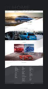 Audi Website Concept On Behance Audi Website Audi New Audi Q7