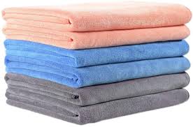 Get the best deals on microfibre beach towel bath towels & washcloths. Amazon Com Jml Microfiber Towels Bath Towel Sets 6 Pack 27 X 55 Extra Absorbent Fast Drying Multipurpose For Bath Swimming Fitness Sports Yoga Peach Grey Light Blue Kitchen Dining