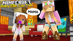 Minecraft Little Kelly Adventures Baby Ellie Can Talk Youtube