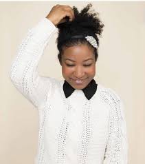 Stylish ponytail with bangs for black women. Easy Styles For Short Natural Hair Short Black Hair Ath Us