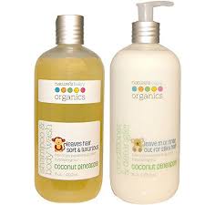 Natures Baby All Natural Organic Coconut Pineapple Baby Shampoo Body Wash And Conditioner Detangler Bundle With Aloe V Shampoo Body Wash Baby Shampoo Shampoo