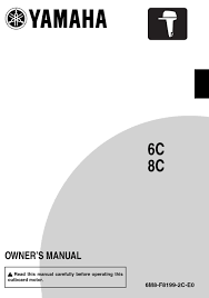 I just checked the plugs and i don't think it's sparking. Yamaha 6c Owner S Manual Pdf Download Manualslib