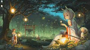 When we grow up and become adults the period of childhood seems to us like something distant, maybe something that happened in another life. Anime Live Wallpaper Pc 1280x720 Wallpaper Teahub Io