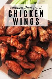 Smoked Fried Chicken Wings Recipe And Video Hey Grill Hey