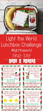 Light The World Lunchbox Challenge Primary Christmas Gifts Lds Light The World Lds Christmas