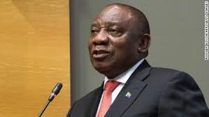 President cyril ramaphosa (l) and ace magashule (r) come from rival factions of the ancimage south africa's president cyril ramaphosa has admitted to the failure of the ruling party to prevent. South African President Cyril Ramaphosa We Re Battling Two Pandemics Cnn Video