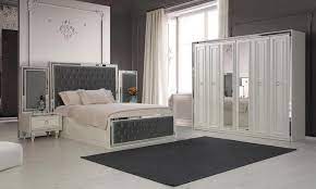 bianco art deco yatak odasi takimi bedroom set home furniture