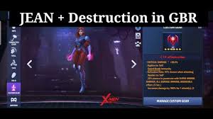 If you're new to the game and want to know which characters to get and invest in, look no. Jean In Gbr With Ctp Of Destruction Destruction Marvel Future Fight Jean