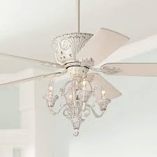 52 Casa Deville White Ceiling Fan With Pull Chain Led Kit 67k53 Lamps Plus