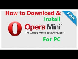 Looking to all the advantages of browser for mobile peoples is willing to use it as their main browser for their windows laptop or pc. How To Download And Install Opera Mini Browser In Pc In Windows 10 8 8 1 7 Easily Step By Step Youtube