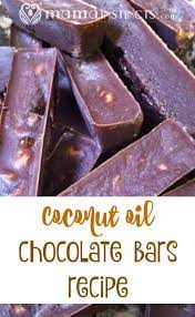 Easy And Delicious Coconut Chocolate Bars Recipe Chocolate Bar Recipe Coconut Oil Chocolate Coconut Recipes