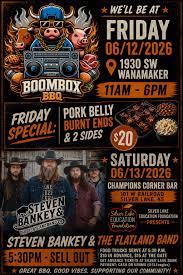 Boombox BBQ Food Truck — Barbecue restaurant food truck in Topeka, Kansas
