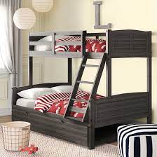 Tern Twin Over Full Bunk Bed With Twin Trundle Reviews Birch Lane