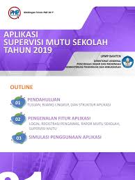 Hasil guru dalam melaksanakan pembelajaran di kelasnya. 09 Aplikasi Supervisi Mutu Sekolah