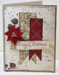 This card is printed on quality fsc accreditation 300 gsm paper (which makes more sense for the environment) it comes with a brown ribbed envelope and is lovingly sent to… after a little search on pinterest we decided to try some fingerprint flowers! Stampin Nerd Pinterest Inspired Me Christmas Grunge Homemade Christmas Cards Christmas Card Crafts Christmas Cards Handmade