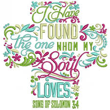 Song of songs 3 (abbreviated as song 3) is the third chapter of the song of songs in the hebrew bible or the old testament of the christian bible. I Have Found The One Whom My Soul Loves Song Of Solomon 3 4 Religious Filled