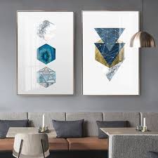 I told y'all i was ready to share our gallery wall at the beginning of last week when my photos from shutterfly arrived, and then typical perfectionist me decided to spend days picking and tweaking and analyzing. Nordic Home Decoration Colorful And White Geometric Pattern Decorative Painting Simple Art Canvas Poster Wall Pictures No Frame Nordic Wall Decor