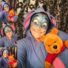 Diy Eeyore Costume Piglet Halloween Costume Eeyore Winnie The Pooh Costume