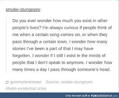 Commence Existential Crisis Funsubstance Existential Crisis Existentialism Words