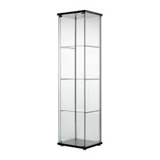 Ikea Glass Door Display Cabinet Black Retail Boutique Jewelry Showcase With Lock Glass Cabinet Doors Glass Cabinets Display Display Cabinets Ikea