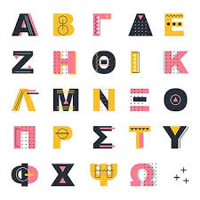 You can customize your experience with live font previews. Greek Alphabet On Memphis Style Letters Font Set Ai Eps Svg Vector Uidownload