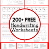 Print out individual letter worksheets or assemble them all into a complete workbook. 1