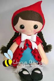 Chapeuzinho Vermelho Como Fazer Capa Com Capuz Passo A Passo Molde Chapeuzinho Vermelho Em Feltro Passo A Passo Com Imagens Molde Boneca De Feltro Boneco De Feltro Tecidos Artesanais De Feltro