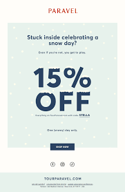 Snowday 15 Off Really Good Emails Email Design Email Design Inspiration Email Template Design