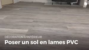 Poser Un Sol En Lames De Pvc Bricolage Youtube