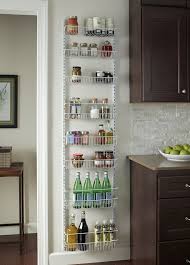 You can even use storage bins and baskets to keep snacks or tupperware neatly put away but easy to find. Spice Rack For Pantry Door Exciting Ideas Interior Design Library
