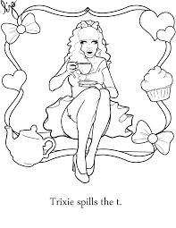 The highlighting feature of evie is the lush, thick and dark hair, which. Drag Queen Coloring Pages Coloring Pages For Kids