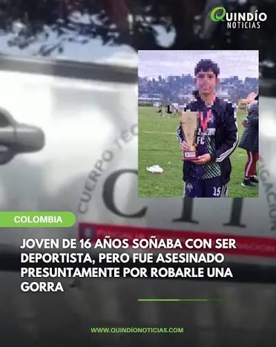 Colombia | Manuel Santiago Palacios Rueda, un estudiante de 16 años de  grado noveno, fue asesinado en la localidad de Suba, en el norte de Bogotá,  luego de ser atacado por dos