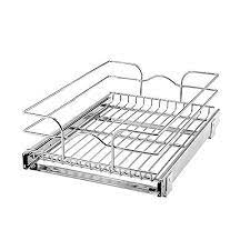 The two glass shelves are adjustable to ensure medicine, spices, and small toiletries fit nicely inside. Rev A Shelf 15 Inch Wide 20 Inch Deep Base Kitchen Cabinet Pull Out Wire Basket Buy Online In Bahamas At Bahamas Desertcart Com Productid 15519663