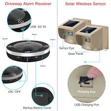 Along with detecting motion the device measures the temperature and light intensity. Hosmart Rechargeable Solar Driveway Alarm Wireless Sensor System Driveway Sensor Alert System Weatherproof Security Outdoor Motion Sensor Detector In 2020 Driveway Alarm Driveway Sensor Solar Driveway
